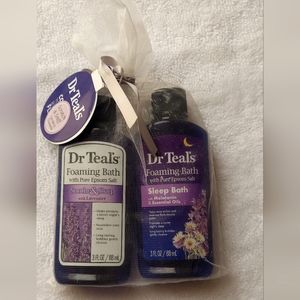 Dr. Teals Foaming Bath Set 3 oz.